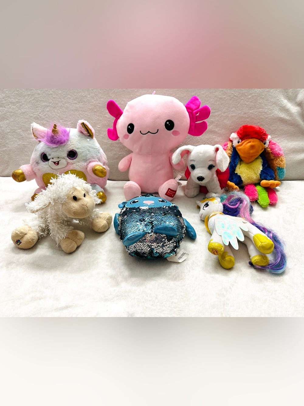 Mixed Lot Assorted Stuffed Animals and Plush Toys Excellent Condition